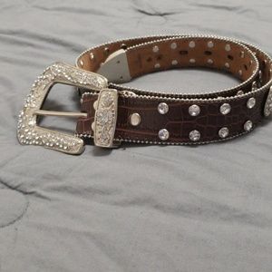 Cowgirl rhinestone belt